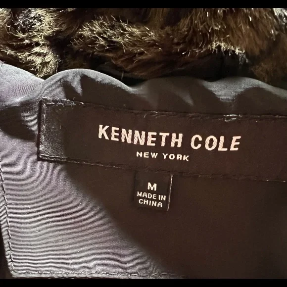 💋 LEOPARD KENNETH COLE HOODED COAT! - Picture 9 of 11